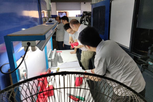 Troubleshooting injection molding at China factory