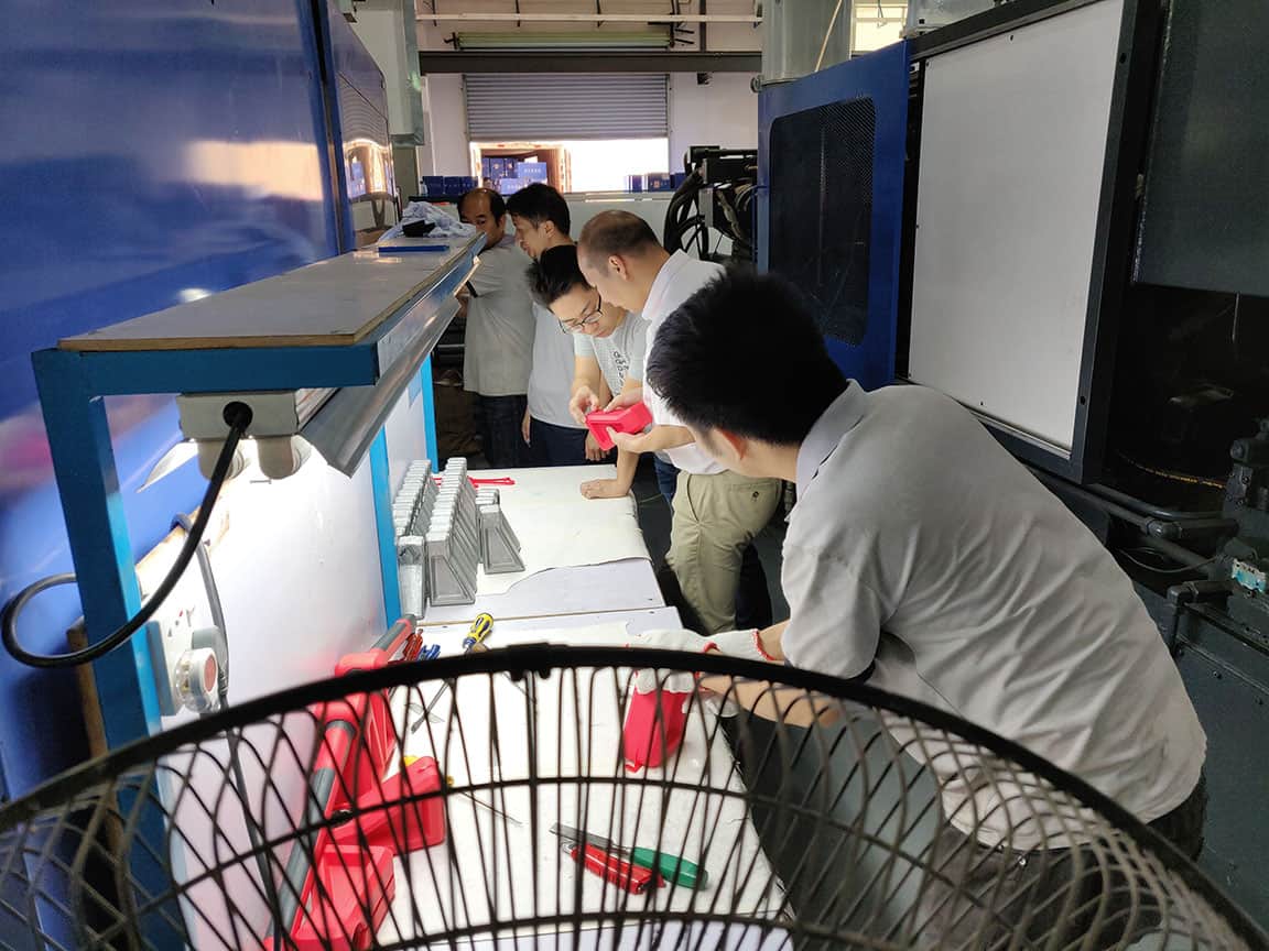 Troubleshooting injection molding at China factory
