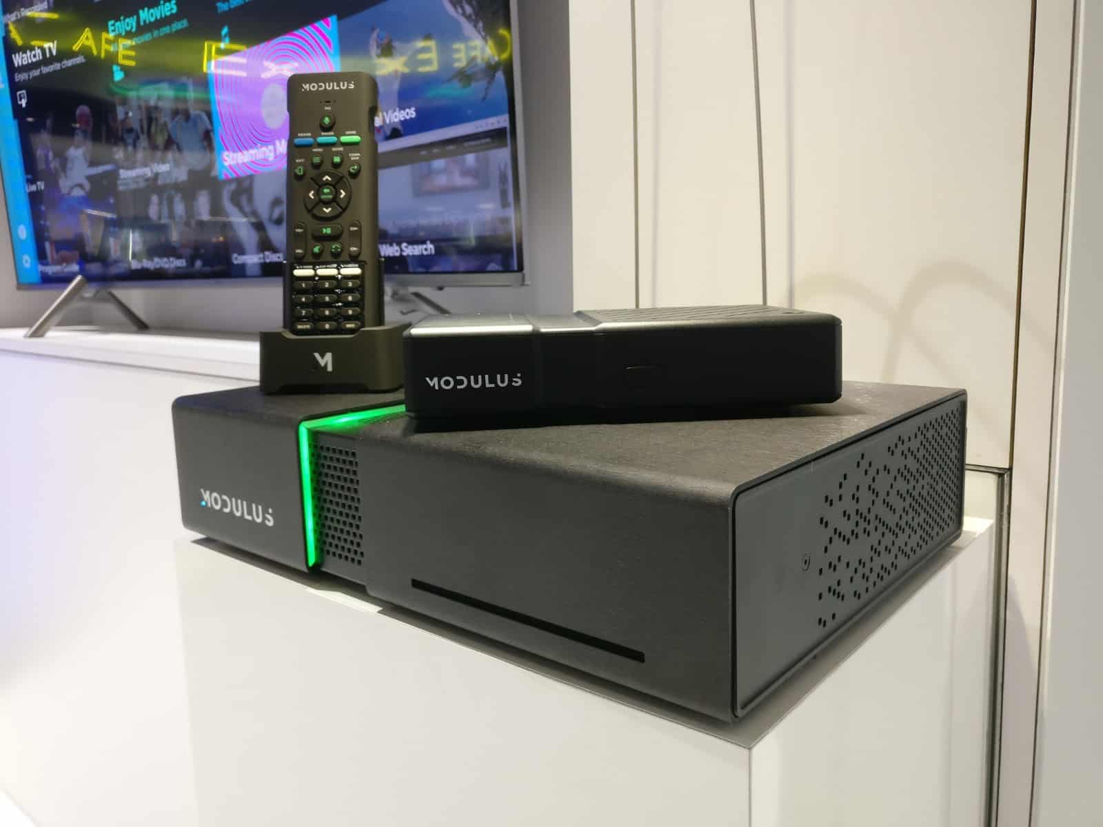 Modulus Media Systems M1 device and remote at CEDIA