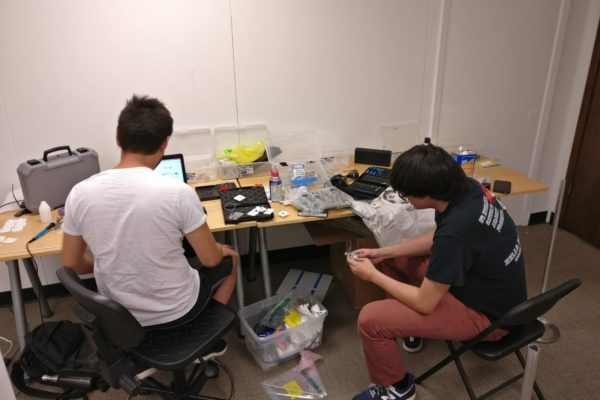 Assembling the orrery prototype